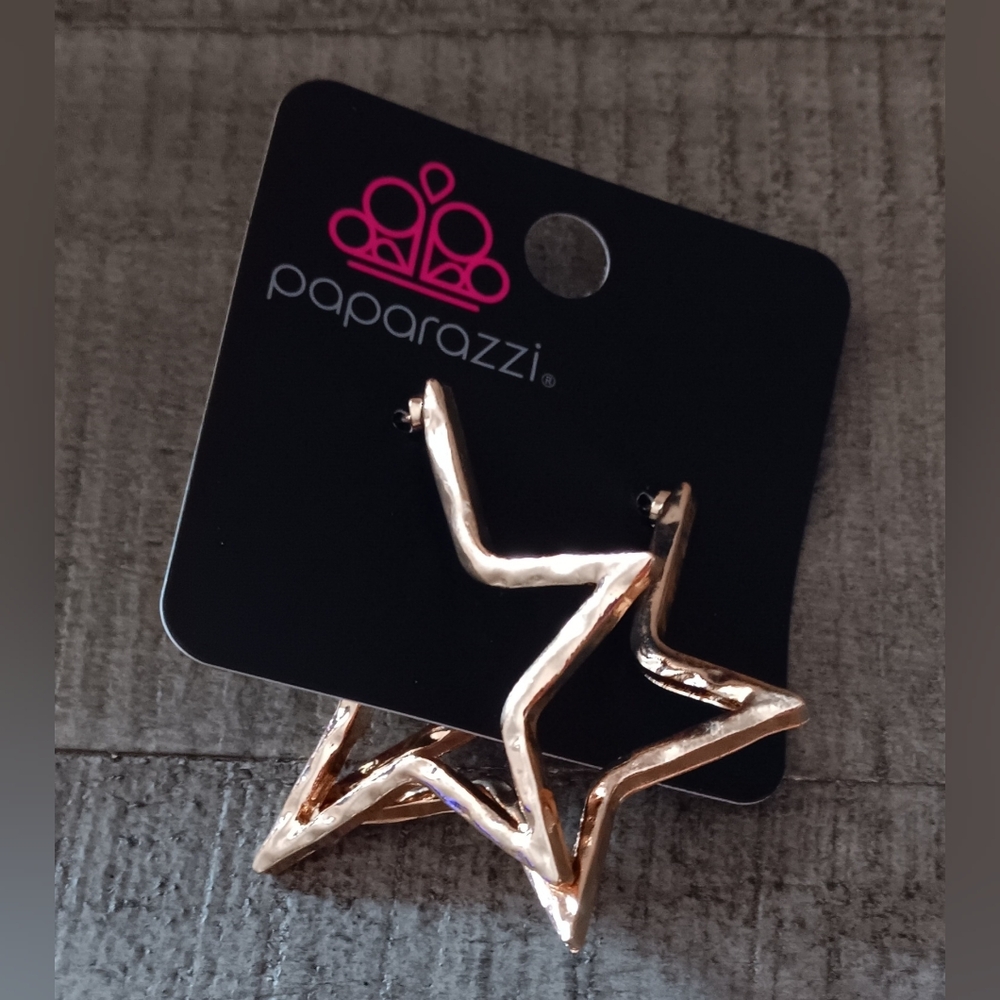 Paparazzi Gold Star Earrings